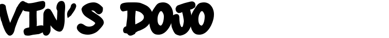 vin's dojo Font