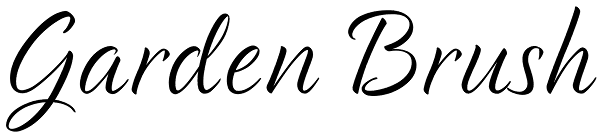 Garden Brush Font