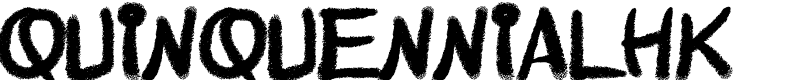 QuinquennialHK  Font