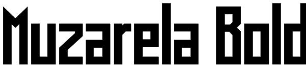 Muzarela Bold Font