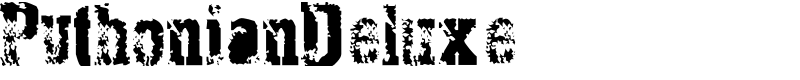 PythonianDeluxe Font