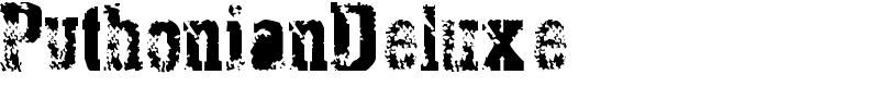 PythonianDeluxe Font