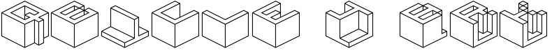 Qbicle 4 BRK Font