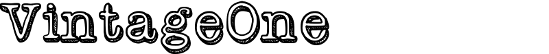 VintageOne Font