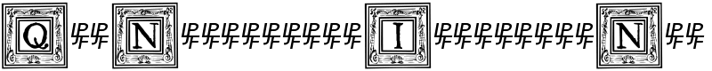 QuaNauticale_Initials_No1 Font