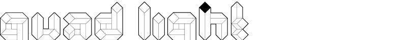 Quad Light Font