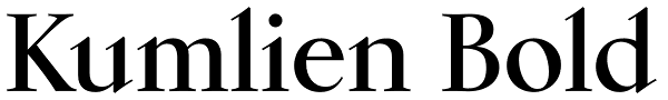 Kumlien Bold Font