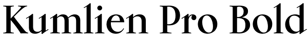 Kumlien Pro Bold Font