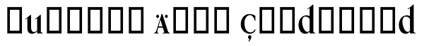 Kumlien Alts Condensed Font