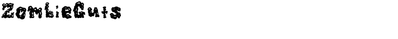 ZombieGuts Font