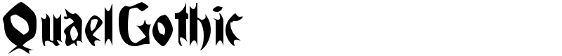 QuaelGothic Font
