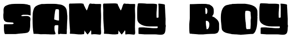 Sammy Boy Font