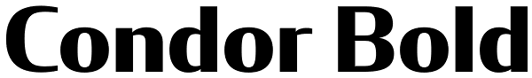 Condor Bold Font