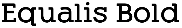 Equalis Bold Font