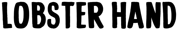 Lobster Hand Font