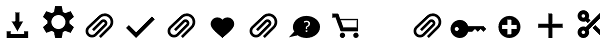 Primitive Icons Font