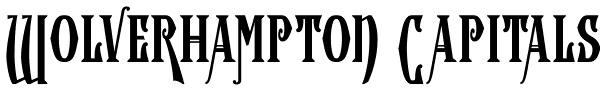 Wolverhampton Capitals Font