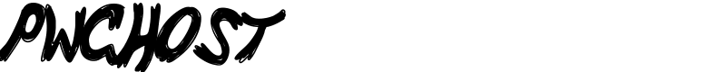 PWGhost Font