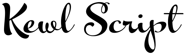 Kewl Script Font