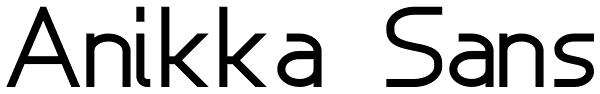 Anikka Sans Font