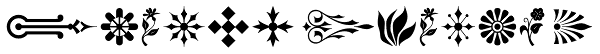 Gothic Extras B Font