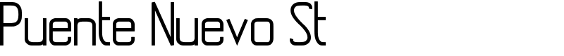Puente Nuevo St Font