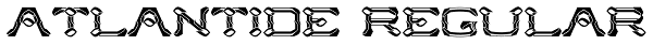 Atlantide Regular Font