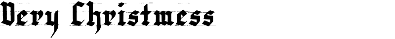 Very Christmess Font
