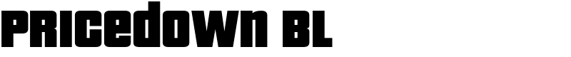Pricedown Bl Font