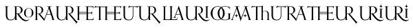 Orpheus Ligatures II Font