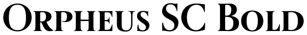 Orpheus SC Bold Font