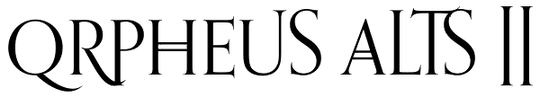Orpheus Alts II Font