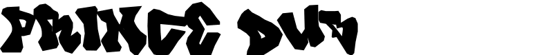 Prince Dub Font