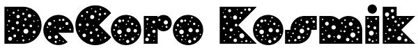 DeCoro Kosmik Font
