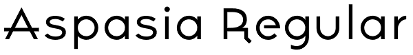 Aspasia Regular Font