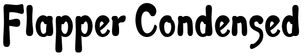 Flapper Condensed Font