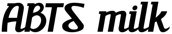 ABTS milk Font