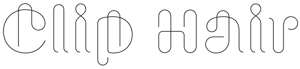 Clip Hair Font