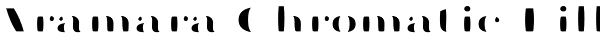 Aramara Chromatic Fill Font