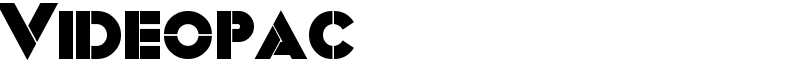 Videopac Font