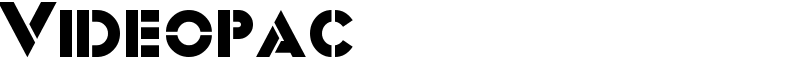Videopac Font