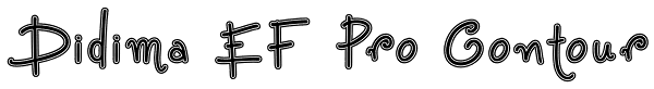Didima EF Pro Contour Font
