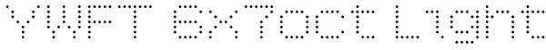 YWFT 6x7oct Light Font