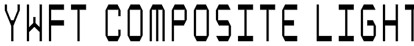 YWFT Composite Light Font