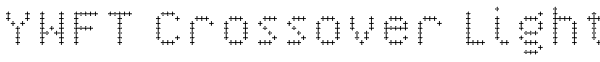 YWFT Crossover Light Font