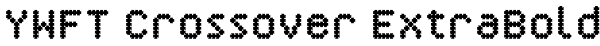 YWFT Crossover ExtraBold Font