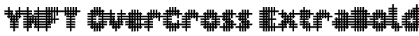 YWFT OverCross ExtraBold Font