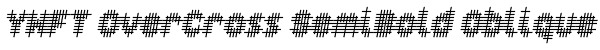 YWFT OverCross SemiBold Oblique Font