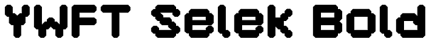 YWFT Selek Bold Font