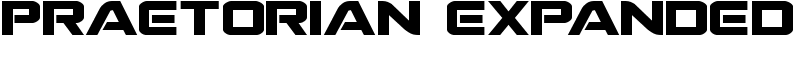 Praetorian Expanded Font